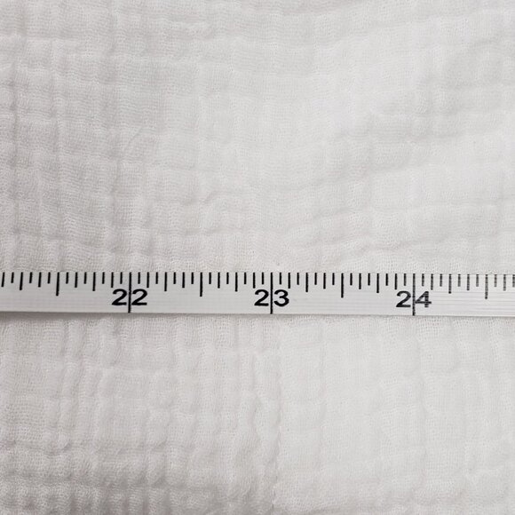 Andie Swim The Magdalena Kaftan Size S/M White Cotton Gauze Lightweight Cover-Up - Picture 5 of 16